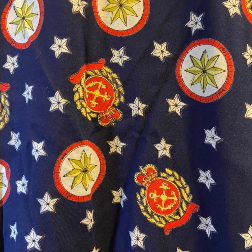 Vintage Nautical Print Pendleton Button Down Shir… - image 5